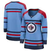 Winnipeg Jets Fanatics Women's Alternate Anniversary Breakaway Jersey - Light Blue Jerseys