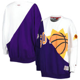Phoenix Suns Tommy Jeans Women's Ariel Pullover Sweatshirt - Purple/White shop
