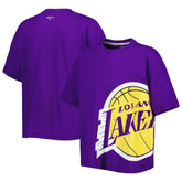 Los Angeles Lakers Tommy Jeans Women's Bianca T-Shirt - Purple discount