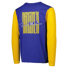Juventus Blocked Long Sleeve T-Shirt - Blue/Yellow for sale