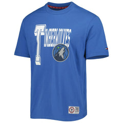 Minnesota Timberwolves Tommy Jeans Mel Varsity T-Shirt - Blue cheap