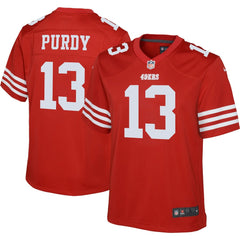 Brock Purdy San Francisco 49ers Youth Game Jersey - Scarlet outlet