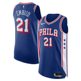 Joel Embiid Philadelphia 76ers Authentic Jersey - Icon Edition - Royal on sale