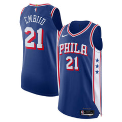 Joel Embiid Philadelphia 76ers Authentic Jersey - Icon Edition - Royal on sale