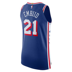 Joel Embiid Philadelphia 76ers Authentic Jersey - Icon Edition - Royal on sale
