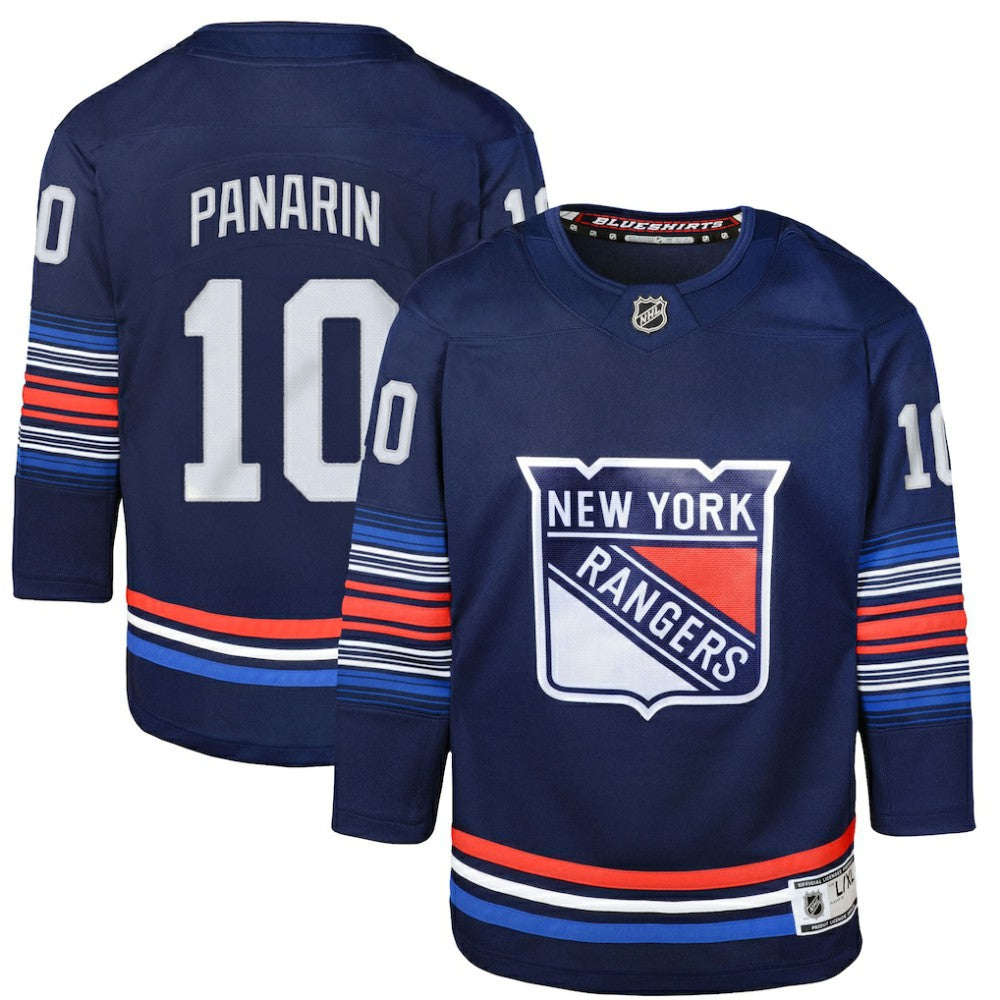 Artemi Panarin New York Rangers Youth Alternate Premier Player Jersey - Navy Jerseys