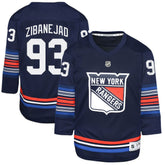 Mika Zibanejad New York Rangers Youth Alternate Replica Player Jersey - Navy Jerseys
