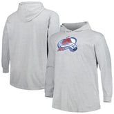 Colorado Avalanche Big & Tall Pullover Hoodie - Heather Gray Hoodies