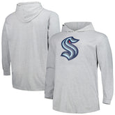 Seattle Kraken Big & Tall Pullover Hoodie - Heather Gray Hoodies