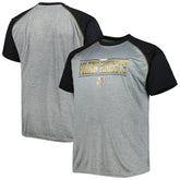 Vegas Golden Knights Big & Tall Logo Raglan T-Shirt - Heather Gray T-shirts