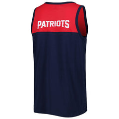 New England Patriots Starter Logo Touchdown Fashion Tank Top - Navy/Red discount