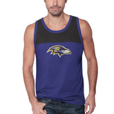 Baltimore Ravens Starter Logo Touchdown Fashion Tank Top - Purple/Black online