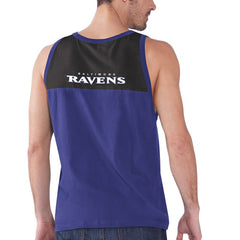 Baltimore Ravens Starter Logo Touchdown Fashion Tank Top - Purple/Black online