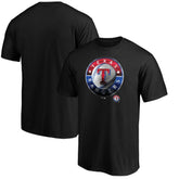 Texas Rangers Team Midnight Mascot T-Shirt Black