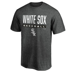 Chicago White Sox Team Win Stripe T-Shirt Charcoal