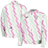 Manchester City 2022/23 Pre-Match Full-Zip Jacket - White shop