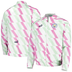 Manchester City 2022/23 Pre-Match Full-Zip Jacket - White shop