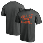 Houston Astros Team Primary Pill T-Shirt Charcoal