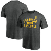 San Diego Padres Team Primary Pill T-Shirt Charcoal