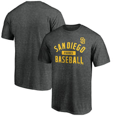 San Diego Padres Team Primary Pill T-Shirt Charcoal