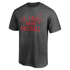 St. Louis Cardinals Team Primary Pill T-Shirt Charcoal