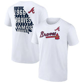Atlanta Braves Team Hot Shot T-Shirt White