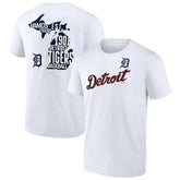 Detroit Tigers Team Hot Shot T-Shirt White
