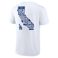 Los Angeles Dodgers Team Hot Shot T-Shirt White