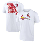 St. Louis Cardinals Team Hot Shot T-Shirt White