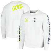 Tottenham Hotspur Graffiti Pullover Sweatshirt Sale - White