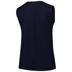 Atlanta Braves Profile Women's Plus Size Tank Top Navy