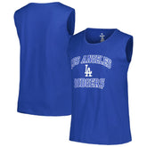 Los Angeles Dodgers Profile Women's Plus Size Tank Top Royal
