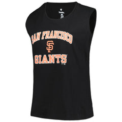 San Francisco Giants Profile Women's Plus Size Tank Top Black