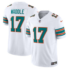 Jaylen Waddle Miami Dolphins Vapor F.U.S.E. Limited Jersey - White on sale