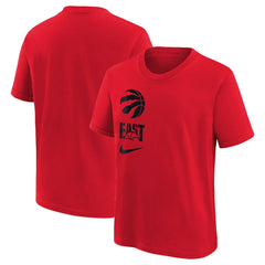Toronto Raptors Youth Vs Block Essential T-Shirt - Red shop