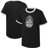 Brooklyn Nets Youth Hoop City Hometown Ringer T-Shirt - Black outlet