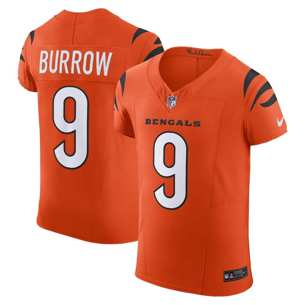 Joe Burrow Cincinnati Bengals Vapor F.U.S.E. Elite Jersey - Orange sale