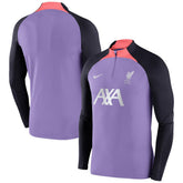 Liverpool Strike Drill 2023/24 Performance Quarter-Zip Long Sleeve Top Discount - Purple