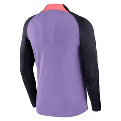 Liverpool Strike Drill 2023/24 Performance Quarter-Zip Long Sleeve Top - Purple on sale