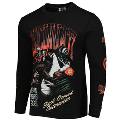 Cincinnati Bengals x BlaCkOWned Unisex Stripes Don't Come Easy Long Sleeve T-Shirt - Black online