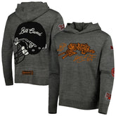 Cincinnati Bengals x BlaCkOWned Stripes Don't Come Easy Pullover Hoodie - Gray for sale