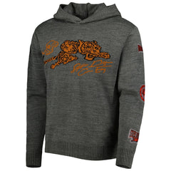Cincinnati Bengals x BlaCkOWned Stripes Don't Come Easy Pullover Hoodie - Gray for sale