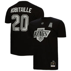 Luc Robitaille Los Angeles Kings Mitchell & Ness Name & Number T-Shirt - Black T-shirts