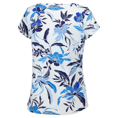 Boston Red Sox Tommy Bahama Women's Aubrey Romantic Blooms IslandZone T-Shirt White