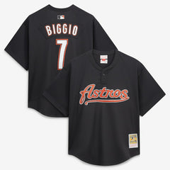 Craig Biggio Houston Astros Authentic Batting Practice Jersey Black