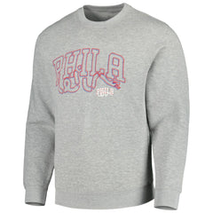 Philadelphia 76ers Stadium Essentials Unisex Element Logo Pop Pullover Sweatshirt - Heather Gray for sale