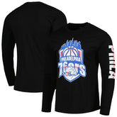 Philadelphia 76ers Stadium Essentials Unisex NBA Crest Long Sleeve T-Shirt - Black online