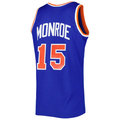 Earl Monroe New York Knicks 1972/73 Hardwood Classics Swingman Jersey - Blue discount