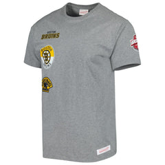 Boston Bruins Mitchell & Ness City Collection T-Shirt - Heather Gray T-shirts