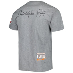 Philadelphia Flyers Mitchell & Ness City Collection T-Shirt - Heather Gray T-shirts